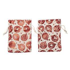 Cotton Gift Packing Pouches Drawstring Bags&nbsp;ABAG-B001-01B-08