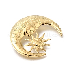 304 Stainless Steel Lapel Pin Brooches&nbsp;JEWB-F048-02G