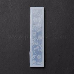 DIY Bookmark Silicone Molds&nbsp;X-DIY-C045-07