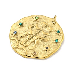 Real 18K Gold Plated PVD Vacuum Plating 304 Stainless Steel Pendants&nbsp;STAS-L278-003G-03