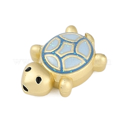 Rack Plating Alloy Enamel Beads&nbsp;PALLOY-P309-03G-02