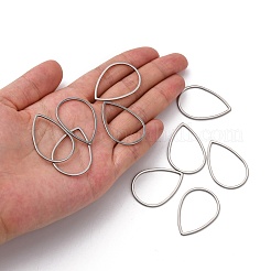 Tarnish Resistant 304 Stainless Steel Linking Rings&nbsp;STAS-T047-16C