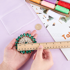 Brass Rhinestone Applique&nbsp;DIY-FG0009-88B