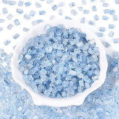 Transparent Spray Painted Glass Seed Beads&nbsp;SEED-L011-10A-17