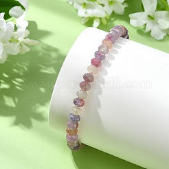 Natural Plum Blossom Tourmaline Beaded Stretch Bracelets for Women&nbsp;BJEW-JB13921