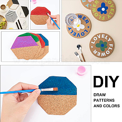 Cork Sheets Plain&nbsp;DIY-BC0011-89