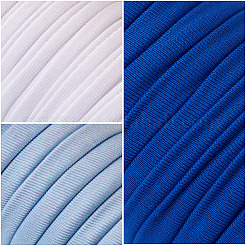 3 Colors Flat Polyester Elastic Cord&nbsp;EC-TA0001-04