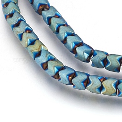 Electroplate Non-magnetic Synthetic Hematite Bead Strands&nbsp;G-I208-19F-D
