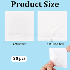 TPU Self Adhesive Repair Stikers&nbsp;DIY-CP0013-71B-01