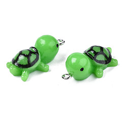 Opaque Resin Pendants&nbsp;RESI-T028-76