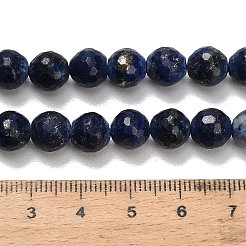Natural Lapis Lazuli Beads Strands&nbsp;G-F820-Z01-8mm