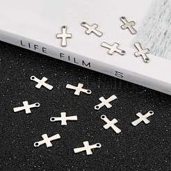 Tarnish Resistant Cross Stainless Steel Charms Pendants&nbsp;X-STAS-Q168-07