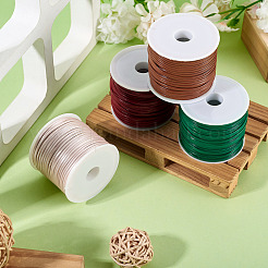 40M 4 Colors PU Leather Thread Cord&nbsp;AJEW-TA0002-29B