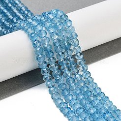 Natural Blue Topaz Beads Strands&nbsp;G-B088-D05-03
