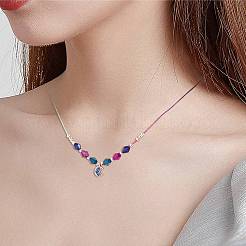 12pcs 6 Colors Brass Charms&nbsp;ZIRC-SZ0001-55