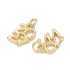 Brass Charms&nbsp;KK-CBA9234-14G