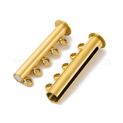304 Stainless Steel Slide Lock Clasps&nbsp;STAS-A117-07A-G