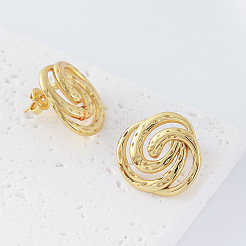 Circle 304 Stainless Steel Stud Earrings for Women&nbsp;GE9151