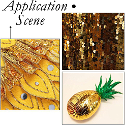 2400Pcs PVC Paillette/Sequin Pendants&nbsp;FIND-HY0005-24A