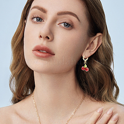 20Pcs Brass Hoop Earring Findings&nbsp;KK-BBC022-09B