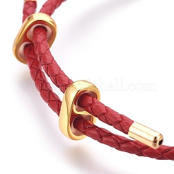 Leather Bracelet Making&nbsp;MAK-E665-11A