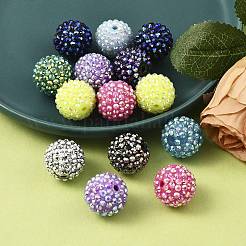 AB-Color Resin Rhinestone Beads&nbsp;RESI-S315-18x20-M