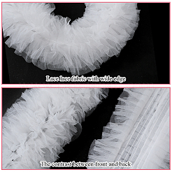 3 Yards Polyester Pleated Lace Trim&nbsp;OCOR-CY0001-02B