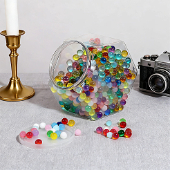 Hexagon Plastic Screw Top Bead Jars with White Lid&nbsp;CON-WH20029-001A