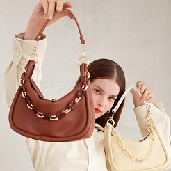 6Pcs 6 Colors PU Imitation Leather Bag Handles&nbsp;FIND-PH0009-49