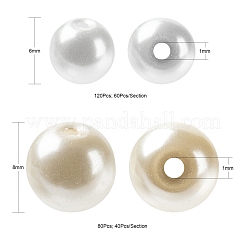 Glass Pearl Beads Strands&nbsp;HY-FS0001-05