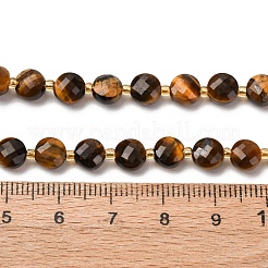 Natural Tiger Eye Beads Strands&nbsp;G-K332-B03-01