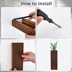 Wood Plant Hangers&nbsp;AJEW-WH0596-100