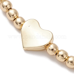 304 Stainless Steel Round Beads Stretch Bracelets&nbsp;BJEW-JB11216