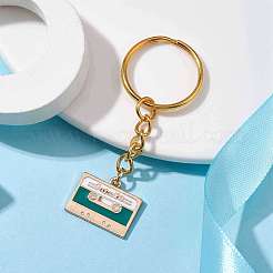 Alloy Enamel Keychain Pendant&nbsp;KEYC-JKC00744-03