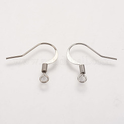 Brass French Earring Hooks&nbsp;KK-Q366-P-NF
