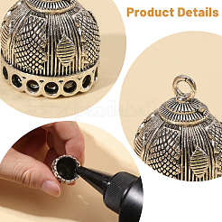16Pcs Tibetan Style Zinc Alloy Pendant Bails&nbsp;FIND-CA0011-75A