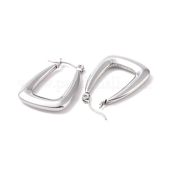 Non-Tarnish 304 Stainless Steel Hoop Earrings for Women&nbsp;EJEW-F287-07P