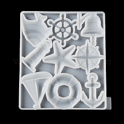 Ocean Theme Lighthouse Anchor Starfish DIY Wall Decoration Silicone Molds&nbsp;SIL-F007-02