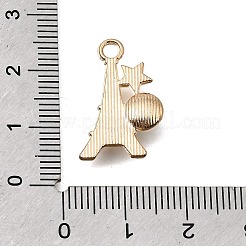 Alloy Rhinestone Pendants&nbsp;FIND-E049-09KCG