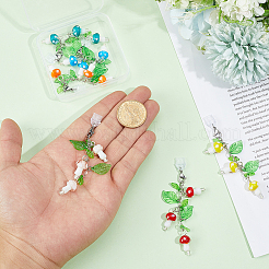16Pcs 8 Style Plastic Mobile Dustproof Plugs&nbsp;HJEW-DR00281