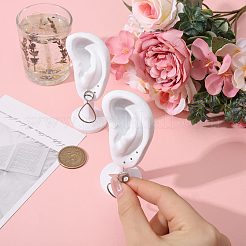 2Pcs Resin Imitation Ear Jewelry Display Stands&nbsp;ODIS-FG0001-89A