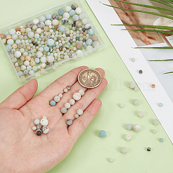 285Pcs 3 Styles Natural Flower Amazonite Beads&nbsp;G-ME0001-38