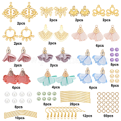 DIY Dangle Earring Making Kits&nbsp;DIY-SC0015-75
