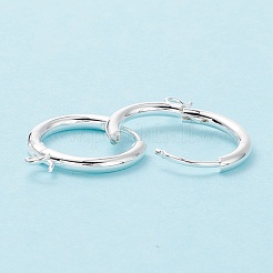 201 Stainless Steel Huggie Hoop Earring Findings&nbsp;STAS-P283-01R-S