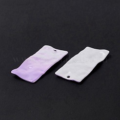 Gradient Spray Painted Alloy Pendants&nbsp;FIND-E026-04