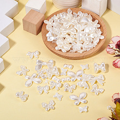 332Pcs 9 Styles ABS Plastic Imitation Pearl Beads&nbsp;KY-TA0001-50