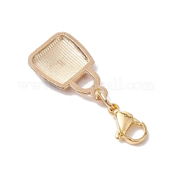 Bag Alloy Enamel Pendant Decoration&nbsp;HJEW-JM02935