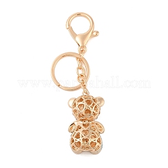Zinc Alloy Rhinestone Keychain&nbsp;KEYC-M024-01KCG-02