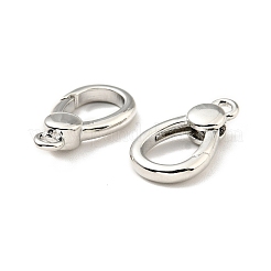 Brass Spring Gate Rings&nbsp;KK-G416-50P