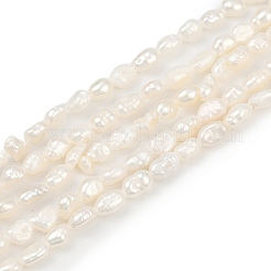 Natural Cultured Freshwater Pearl Beads Strands&nbsp;PEAR-P064-20E-01A